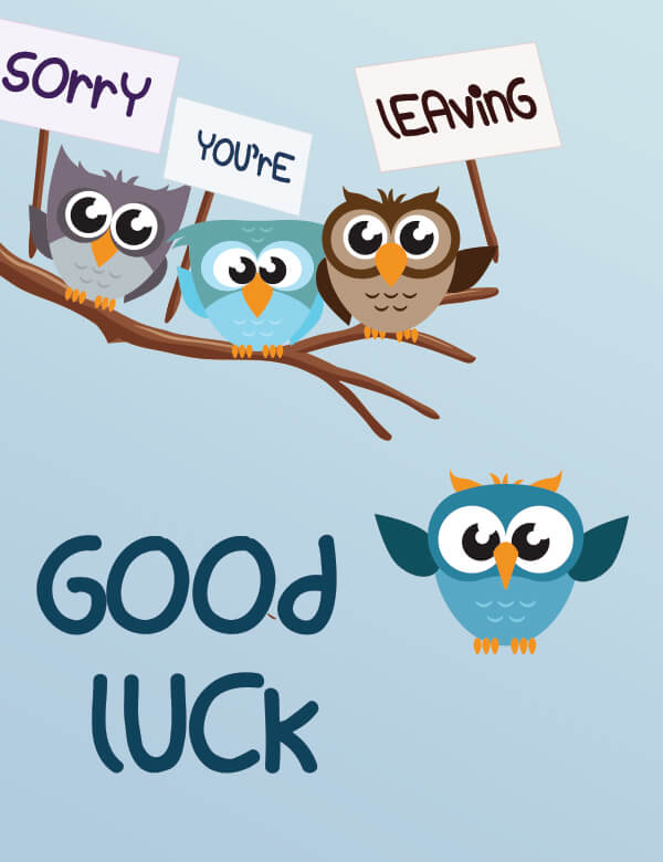 Goodbye with Owls