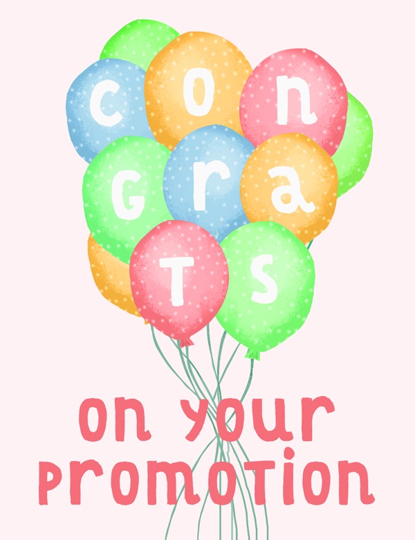 Congrats on Your Promotion