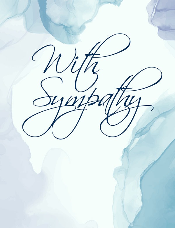 With Deepest Sympathy